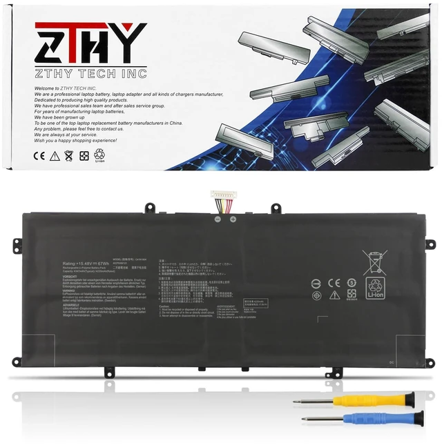Main image of C41N1904 Laptop Battery for Asus Zenbook Flip 13 UX363 UX363EA UM425IA S435 UX363JA ZenBook 14 UX425 UX425EA UX425JA UM425UAZ 13 UX325 UX325EA UX325JA BX325 UX393EA VivoBook S14 S435E S435EA UX371EA