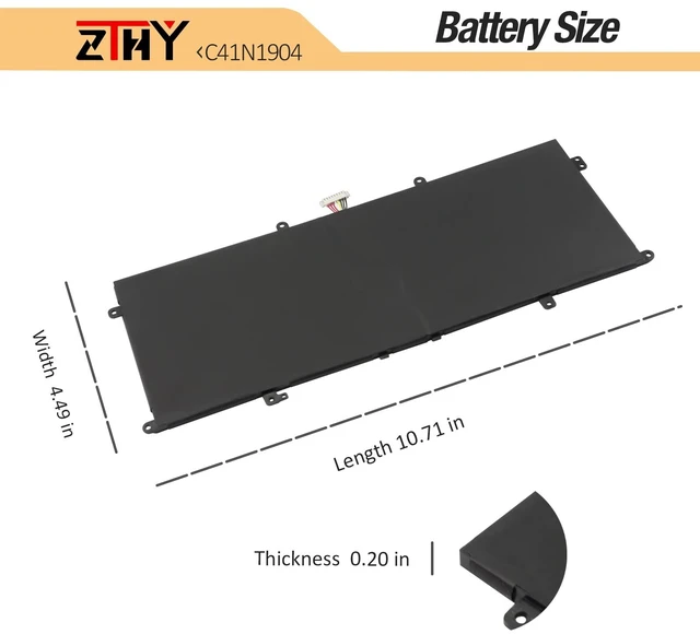 Alt view image 6 of 7 - C41N1904 Laptop Battery for Asus Zenbook Flip 13 UX363 UX363EA UM425IA S435 UX363JA ZenBook 14 UX425 UX425EA UX425JA UM425UAZ 13 UX325 UX325EA UX325JA BX325 UX393EA VivoBook S14 S435E S435EA UX371EA