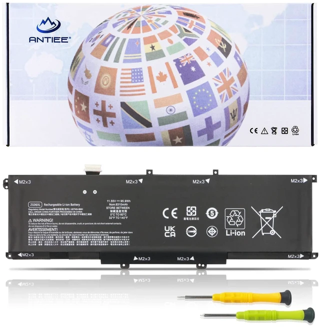 Main image of ZG06XL Laptop Battery for HP Elitebook 1050 G1, ZBook Studio G5 X360 G5 95.9Wh Models HSTNN-IB8H HSTNN-1B8H HSN-Q11C ZGO6XL L07045-855 L07351-1C1 L07046-855 11.55V 0G74G