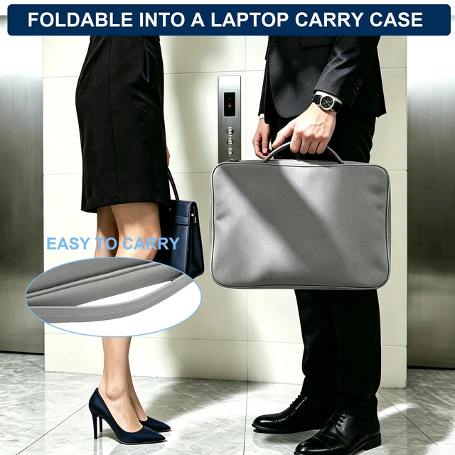 Alt view image 7 of 7 - Laptop Sun Shade 1316 Inch Laptops, Foldable Portable Laptop Outdoor Work, Anti-Glare Privacy Hood for Sunshade UV & Light Blocking Screen Cover for Camping, Travel, Beach, Outside
