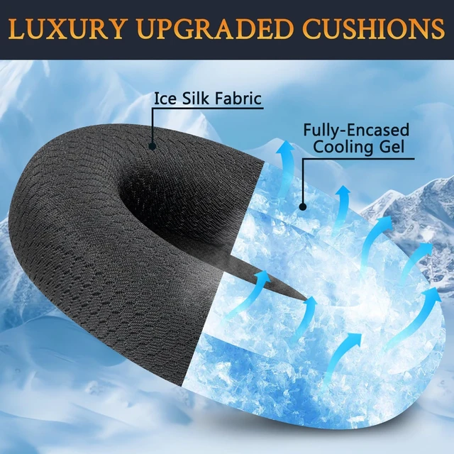 Alt view image 4 of 7 - Full Cooling Earpads for Beats Studio Pro - Black