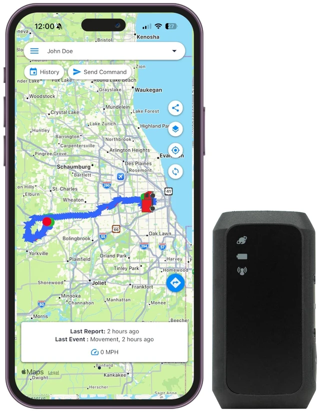Main image of 3.0 GPS Tracker 1+ Month Battery Real-Time Vehicle Tracking For Vehicles and Assets 4G LTE Instant Alerts