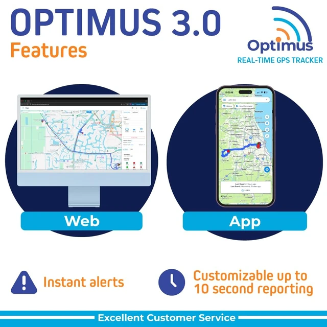 Alt view image 4 of 7 - 3.0 GPS Tracker 1+ Month Battery Real-Time Vehicle Tracking For Vehicles and Assets 4G LTE Instant Alerts