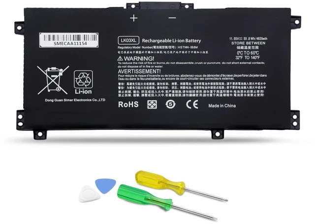 Main image of LK03XL Laptop Battery Replacement for HP Envy x360 Convertible 15m-bq021dx 15m-bp112dx 15m-bp1xx 15m-cn0xxx 15m-cp0xxx 17m-ae0xx 17-bw 17m-ae111dx HP Pavilion x360 15-cr0037wm 15-cr0006tx 15-cr0052od
