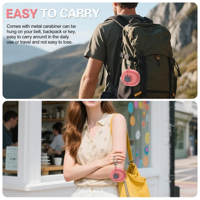 Alt view image 6 of 7 - Case for Google Pixel Buds 2a Case Cover, Clear TPU Cover with Secure Lock Shockproof Protective Skin Case for Google Pixel Buds 2a 2025 with Keychain & Cleaner Kit for Girls Boy (Clear Berry)