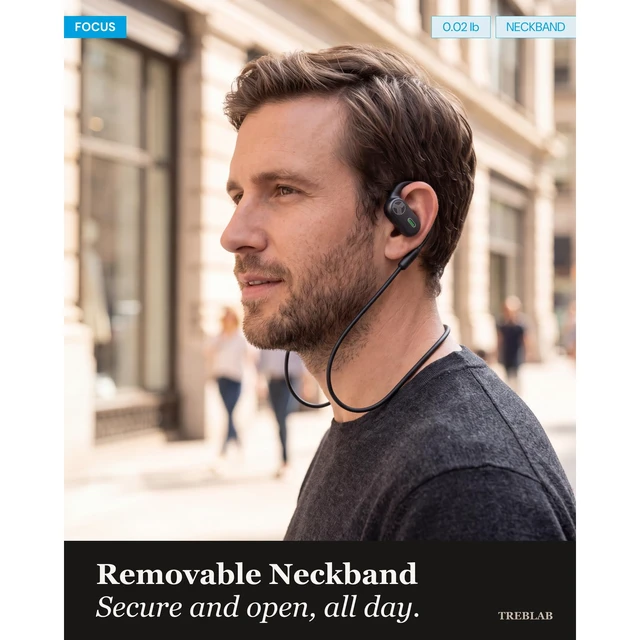 Alt view image 5 of 7 - X-Smart Wireless Earbuds with Translation & AI Assistant 144-language real-time translator, 4 mics, IPX5, earhook secure fit, 8.5H battery, BT 5.4, gaming mode