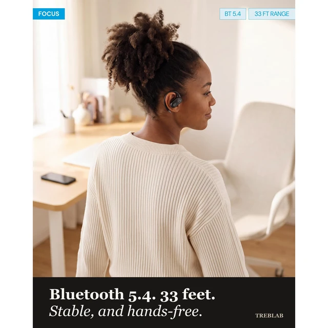 Alt view image 7 of 7 - X-Smart Wireless Earbuds with Translation & AI Assistant 144-language real-time translator, 4 mics, IPX5, earhook secure fit, 8.5H battery, BT 5.4, gaming mode