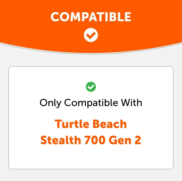 Alt view image 2 of 7 - Freeze V2 Stealth 700 Gen 2 - Earpads for Turtle Beach Stealth 700 Gen 2 Made by Wicked Cushions New Freeze V2 Cooling Fabric, Enhanced Comfort & Isolation White