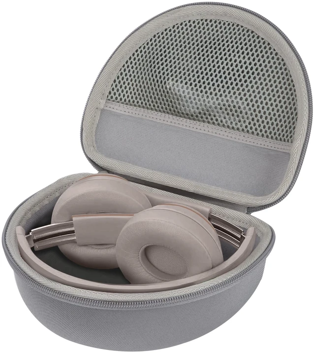 Main image of Case for Beats Solo 4/Studio Pro/Solo3/Studio3 On-Ear Headphones Solo Pro Headphone Case, Hard Shell Shockproof, Mesh Bag Organizer, Lightweight Travel