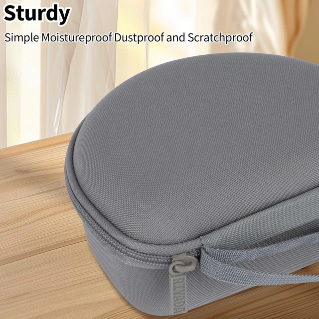Alt view image 7 of 7 - Case for Beats Solo 4/Studio Pro/Solo3/Studio3 On-Ear Headphones Solo Pro Headphone Case, Hard Shell Shockproof, Mesh Bag Organizer, Lightweight Travel