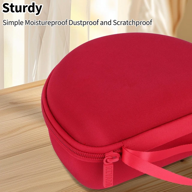 Alt view image 7 of 7 - Case for Beats Solo 4/Studio Pro/Solo3/Studio3 On-Ear Headphones Solo Pro Headphone Case, Hard Shell Shockproof, Mesh Bag Organizer, Lightweight Travel