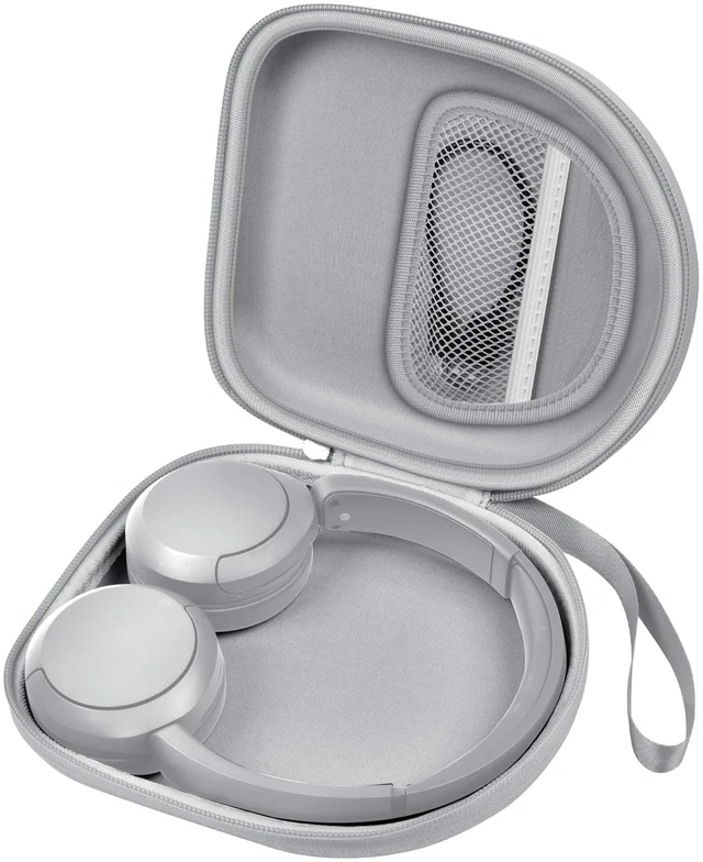 Main image of Protective Hard Shell Headphone Case for Sony WH-CH520/ WH-1000XM4, for JBL Tune 720BT/510BT, Shockproof Travel Storage Bag with Mesh Pocket, Earbud Carrying Pouch for Gym, Office, Commute (Box Only)