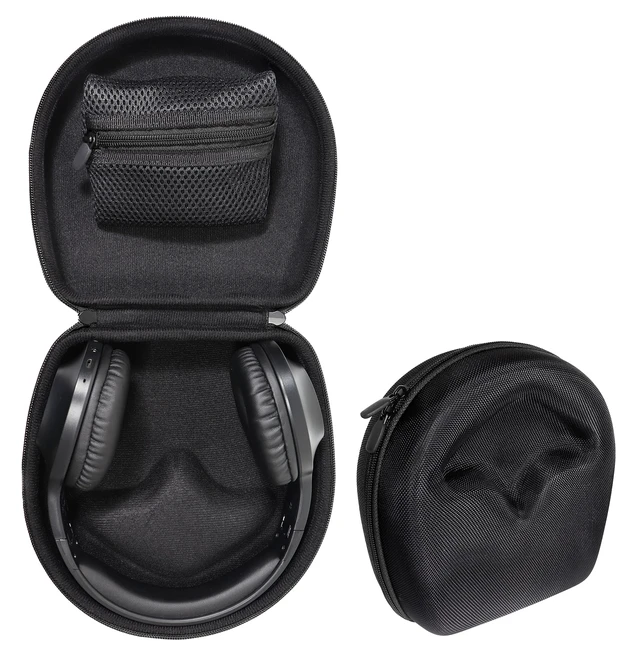 Alt view image 2 of 5 - Case for JBL Tune 510BT, 660NC, Live 460NC, 650 BT NC; Jabra Elite 45h, Move; Skullcandy Grind, Hesh ANC, Hesh 2, Uproar; Sennheiser HD598Cs, HD558, HD595; AKG K550/K240; Beats EP
