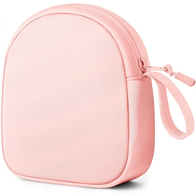 Main image of Soft Headphone Case Headset Carrying Storage Bag Pouch, Pink Compatible with JBL Tune & Live/Sony WH-CH520 510 720/ Sony MDR-ZX/Bose QuietComfort/JLab/BERIBES/TOZO/KVIDIO/SoundCore