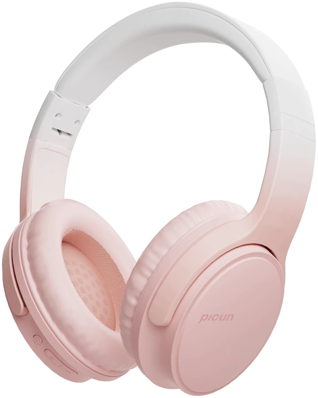 Main image of Wireless Headphones, Bluetooth Over Ear Headsets with Microphone, Hi-Fi Audio, 60H Playtime, Touch Control, Foldable Lightweight, On-Ear Headphones for Girls Women, Travel, Work