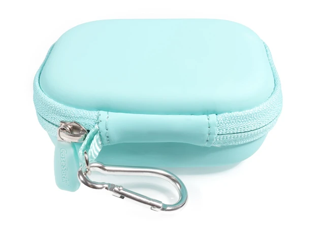 Alt view image 5 of 5 - Case for PocBuds Headphones Earbuds 80hrs Playtime Charging Case Digital Display Sports Ear Buds (Mint Green)