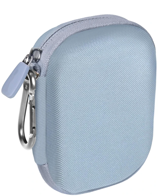 Alt view image 2 of 5 - Case for PocBuds Headphones- 80hrs Playtime Charging Case Digital Display Sports Ear Buds (Blue)