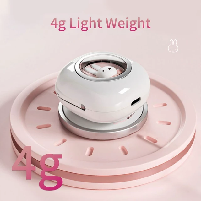 Alt view image 5 of 7 - Next-Gen x Miffy Wireless Earbuds, BT5.3 36H Playtime AI ENC Noise Cancelling IPX7, Bluetooth Sport Earphones with Charging Case, Bunny Design Pastel Pink - Gift for Father's Day