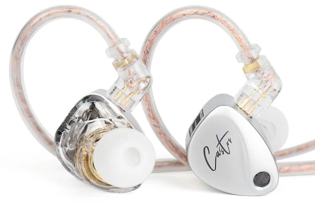 Main image of KZ Castor IEM Earphones Wired Earbuds,2DD Tuning Adjustable Dual-Driver Supper Bass Wired Headphones, Harman Target Version Monitor Headphones