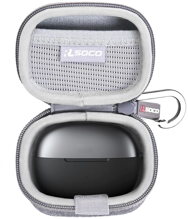 Main image of Protective Case for SHOKZ OpenDots 2/OpenDots ONE/OpenDots Air Open-Ear Headphones Wireless Bluetooth Earbuds - Grey (Case Only)