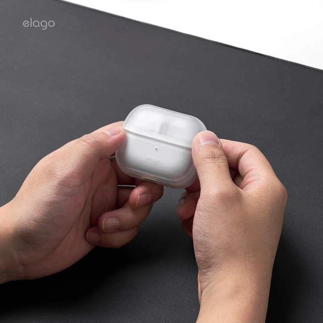 Alt view image 6 of 7 - EDC Case for Galaxy Buds 3 Pro & 3 & 3 FE Shock Absorbing Design, Wireless Charging, Full Body Protection (Clear)