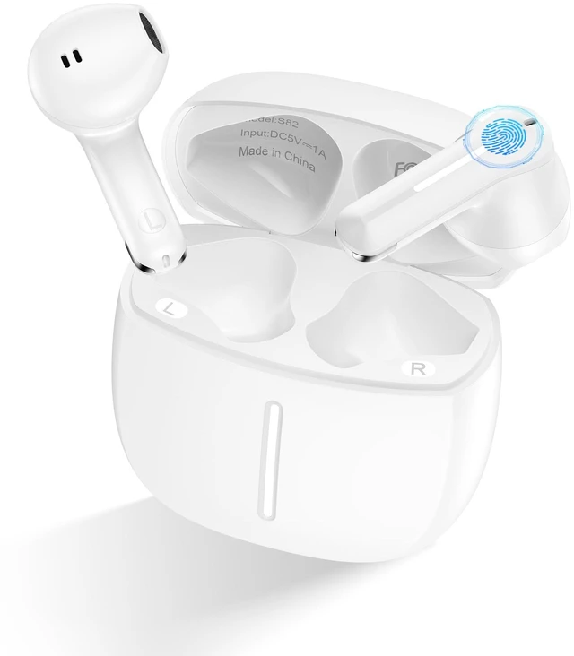 Main image of iPhone Wireless Ear Buds for i Phone 17e 17 Pro Max 17Pro 16e 18 18Pro Plus Bluetooth 5.4 EarBuds with Mic, Noise Cancelling Headphones in-ear Earphones Apple Cordless Airpods Earpods Pods for iPhone