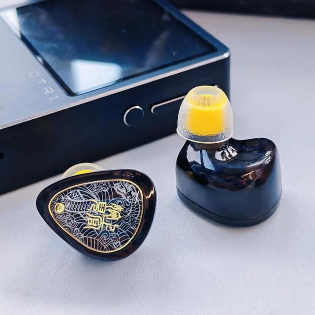 Alt view image 7 of 7 - Wan'er S.G II in Ear Monitor, Gaming IEM Earphones, HiFi Wired Earphones with 10mm Single Dynamic Driver PET Diaphragm, 0.78mm 2-Pin Tangle-Free Detachable Cable (Black, 3.5mm)