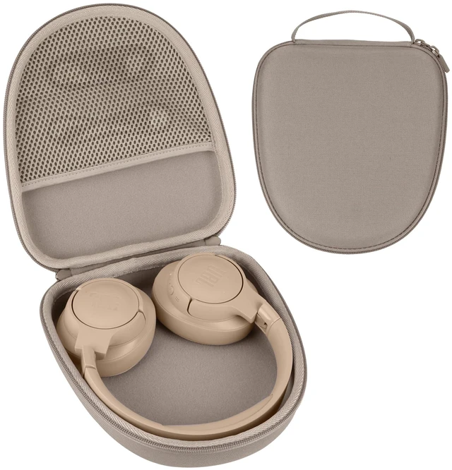 Main image of Case for JBL Tune 710BT 720BT 510BT 660NC 700BT 570BT Headphones Hard Shell Shockproof, Portable Headphone Storage, Mesh Bag Organizer, Lightweight Travel