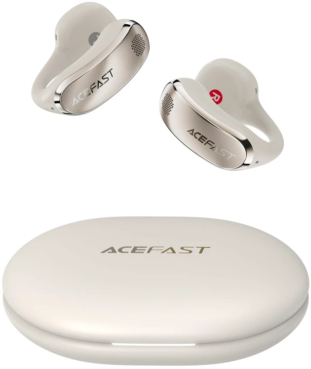 Main image of AceClip Pro Open-Ear Earbuds, Wireless Clip-On Earbuds with 3× Larger Drivers, Outdoor Boost Mode, AI Noise Cancelling Calls, 28H Playtime, IP55 Waterproof, App & Click Control, Lightweight