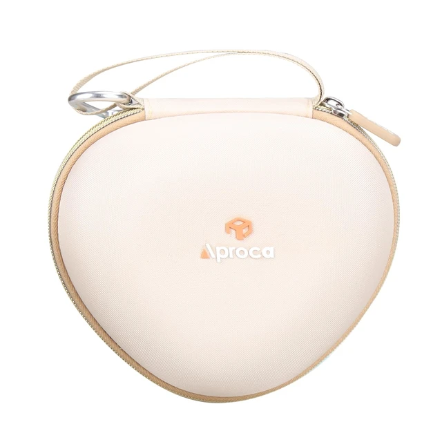 Alt view image 2 of 7 - Kids Headphones Case Compatible with iClever BTH12 / HS19 / BTH26 Kids Bluetooth Headphones, Storage Hard Bag -Gold (Case Only)