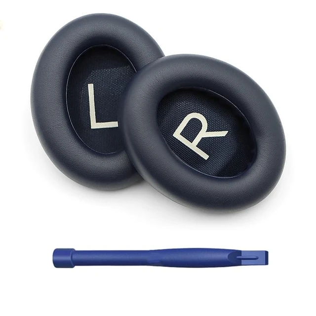 Alt view image 2 of 7 - Earpads Cushions for Bose 700 Noise Cancelling Headphones (NC700) - Ear Pads Replacement with Softer PU Leather, Luxurious Memory Foam, Extra Durable Ear Cushions (1 Pair Blue Earpads)