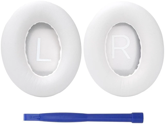 Main image of Earpads Cushions for Bose 700 Noise Cancelling Headphones (NC700) - Ear Pads Replacement with Softer PU Leather, Luxurious Memory Foam, Extra Durable Ear Cushions (1 Pair White Earpads)