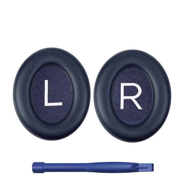 Alt view image 6 of 7 - Earpads Cushions for Bose 700 Noise Cancelling Headphones (NC700) - Ear Pads Replacement with Softer PU Leather, Luxurious Memory Foam, Extra Durable Ear Cushions (1 Pair Blue Earpads)