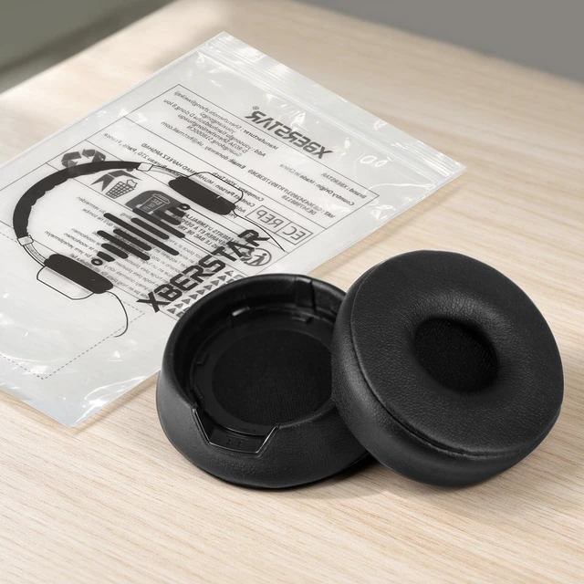 Alt view image 2 of 7 - Engage 75 Earpads for Jabra Engage 55/65/75 Headset Replacement Ear Pads Covers for Jabra Engage 55/65/75 Headphone Ear Cushions (Black)