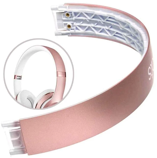 Alt view image 2 of 7 - Solo3 Headband Replacement Parts Accessories Solo2 Headband Repair Kit Compatible with Solo 3.0 Solo 2.0 Wireless Top Headband (Rose Gold)