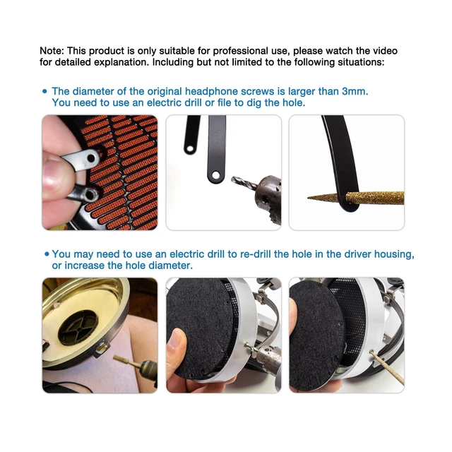 Alt view image 5 of 7 - Lambskin Real Leather Full Metal Headband Compatible with Hifiman Arya Ananda Edition XS X HE1000se HE1000 V2 Jade II,Arya Organic/Ananda Nano Headphone