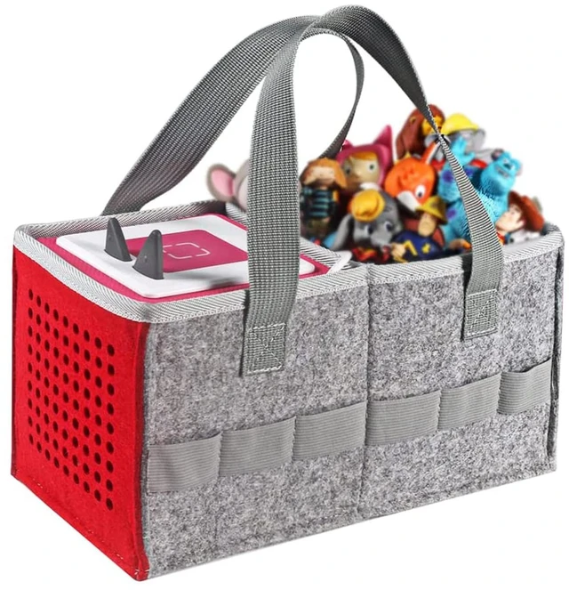 Main image of Carrying Case for Toniebox Audio Player Starter Set Compatible with Tonie Starter Set,Tonies Figures Storage Bag(Red)