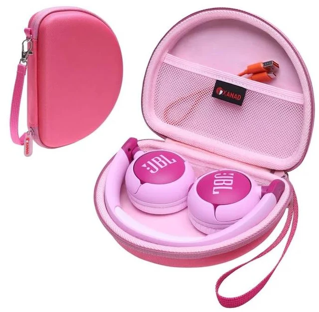 Main image of Hard Case for JBL Junior JR 320 320BT/JR310BT Kids Headphones, Pink for Sony MDR-ZX110 / MDRZX110NC / MDR-ZX310AP On-Ear Headphones,Carrying Protective Case for Home Travel (Case Only)
