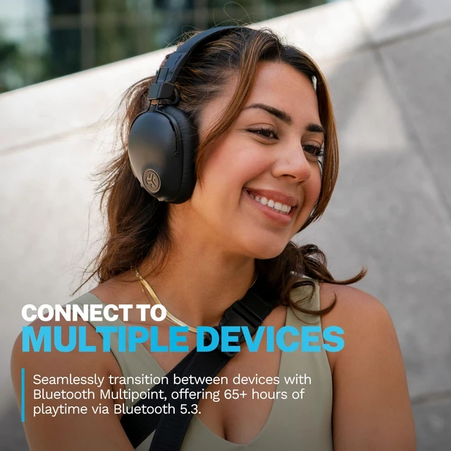 Alt view image 2 of 7 - Studio Pro+ Bluetooth Wireless Over-Ear Headphones, Black