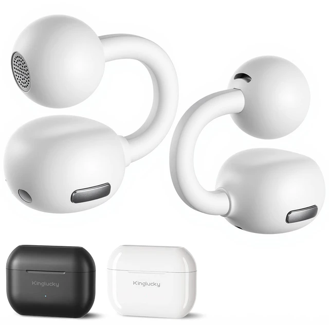 Main image of NextGen Clip-On Earbuds, Open Ear Earbuds for Running Small Ears