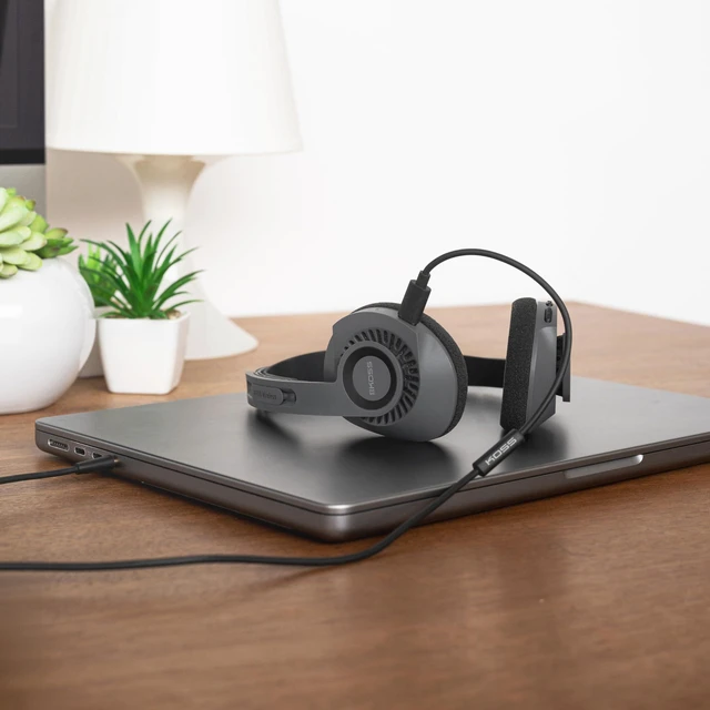Alt view image 5 of 5 - KUSB-50 Analog Audio Pass Through Cord, Black, USB-C to 3.5mm Plug For KPH30 Wireless and Porta Pro Wireless, In-Line Microphone and Audio Remote