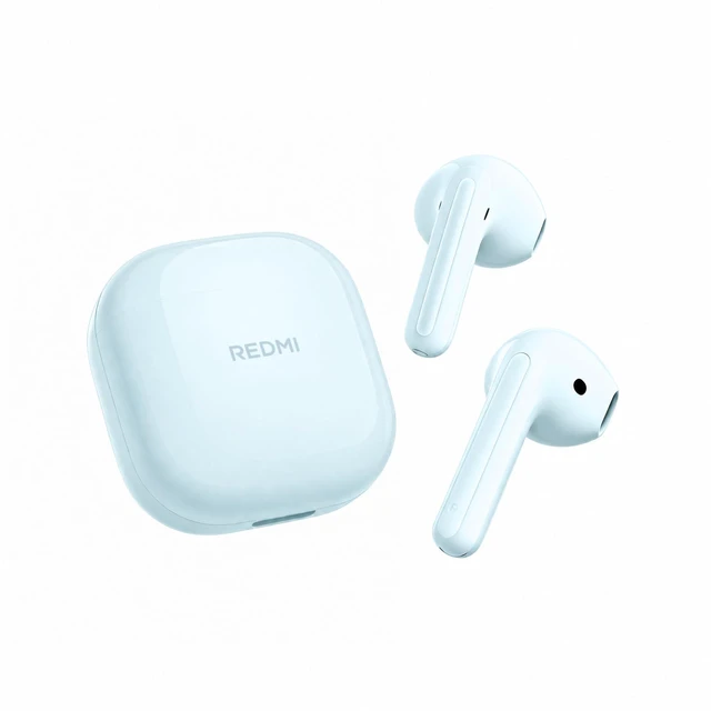 Main image of Redmi Buds 8 Active Wireless Earbuds, SemiinEar Design, 14.2mm Titanium Driver, DualMic AI Call Noise Reduction, 37H Playtime, Bluetooth 5.4, IP54 Water Resistant, Customizable EQ (Blue)