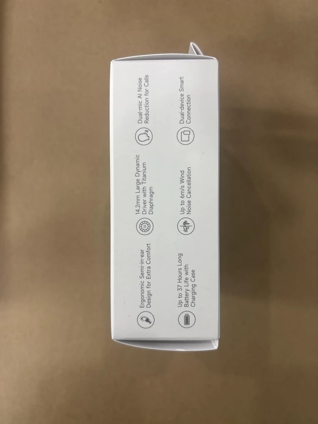 Alt view image 5 of 7 - Redmi Buds 8 Active Wireless Earbuds, SemiinEar Design, 14.2mm Titanium Driver, DualMic AI Call Noise Reduction, 37H Playtime, Bluetooth 5.4, IP54 Water Resistant, Customizable EQ (Blue)