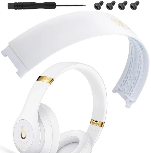 Main image of Studio 3 Headband Replacement Parts Studio3 Headband Original Top Arch Band Accessories Repair Kit Compatible with Studio3 Headphones. (White)