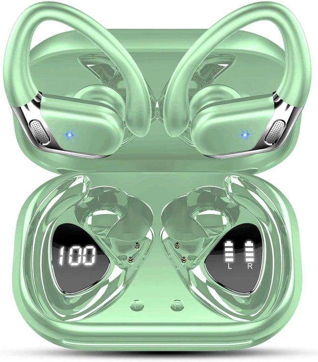 Main image of Ear buds Wireless Earbuds, 2026 Bluetooth 5.4 headphones Sport 50 Hrs Noise Cancelling Running Headphones, Over Ear Earbuds with Ear Hooks, Bluetooth Earphones with IP7 Waterproof for Android/iOS