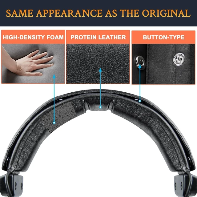Alt view image 3 of 5 - Headband for DT770(Pro)/DT880(Pro)/DT990(Pro) - 2 Bulges for Beyerdynamic DT770(M/Pro/Pro HT), DT 790, DT797, DT880(Pro/Pro HT), DT990(Pro), HS200, HS400, MMX 300(2nd Gen)