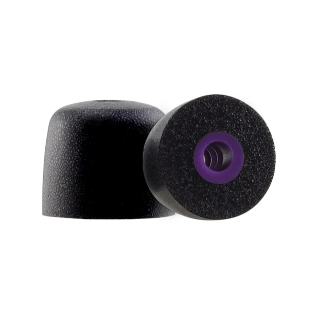 Alt view image 5 of 5 - Replacement Memory Foam Ear Tips for Shure SE215 PRO SE215, M Compatible with Shure SE112 SE315 SE425 SE535 SE846 Aonic4 Aonic5 Earphones, Ultimate Comfort, 3 Pairs (Black)