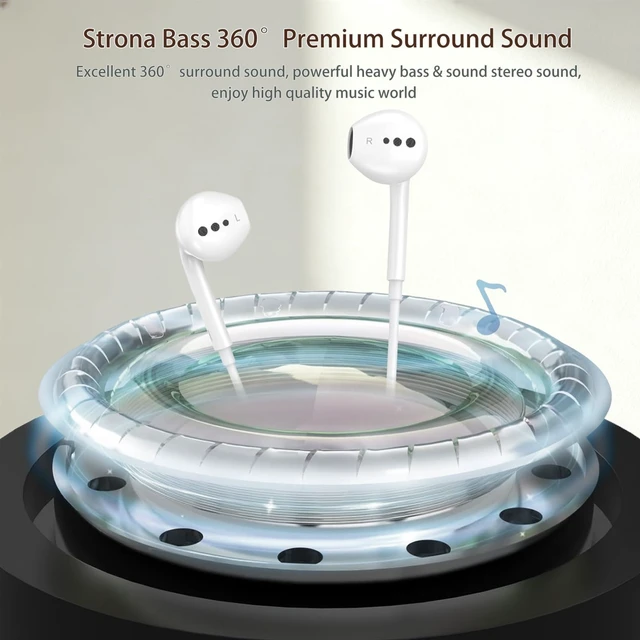 Alt view image 6 of 7 - Wired Headphones for iPhone In-Ear Earbuds with Lighning Plug Earphones Built-in Remote to Control Music Calls & Volume Headsets Compatible with iPhone 14 13 12 11 Pro Max XS Max XR X 8 7 Plus SE