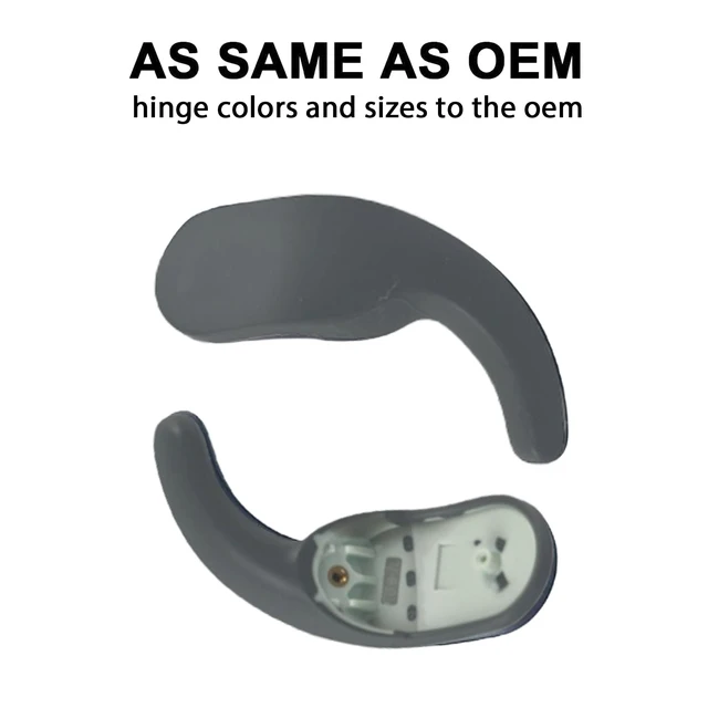Alt view image 3 of 7 - Fit Pro Ear Hook Wingtips for Beats Fit Pro Earbuds(Left & Right Sage Gray) Durable Replacement Ear Hooks,Silicone Repair Parts Fit Pro Ear Wings Replacement