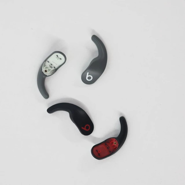Alt view image 6 of 6 - Fit Pro Ear Hook Wingtips for Beats Fit Pro Earbuds (Left & Right Black) Durable Replacement Ear Hooks,Silicone Repair Parts Fit Pro Ear Wings Replacement